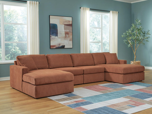 Modmax Spice 4-Piece Double Storage Chaise Sectional from Ella Furniture