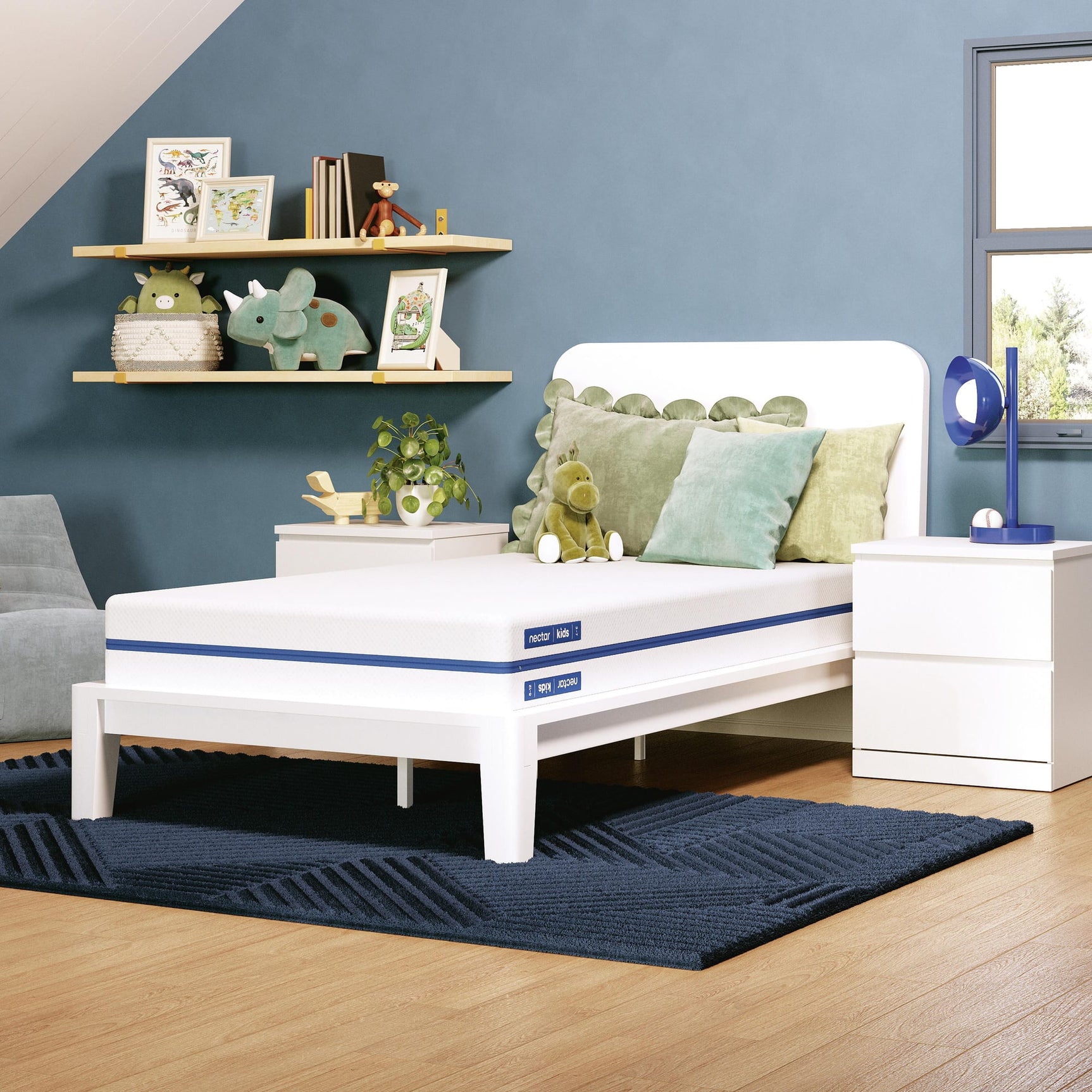 Nectar Foam Kids White Twin Mattress from Ella Furniture
