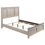 Nevado Farmhouse Queen Panel Bed Grey and Weathered Taupe from Ella Furniture
