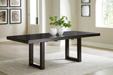 Neymorton Dark Grayish Brown Dining Set view 14