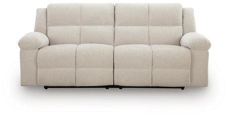 Orlen Winter Performance Fabric,Next-Gen Nuvella™,Chenille Reclining Sofa view 3