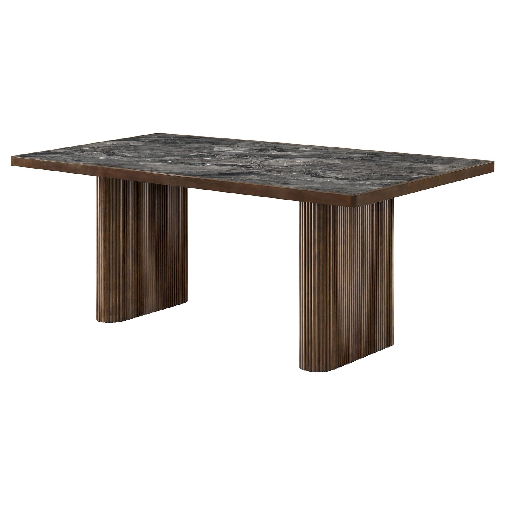 Parry 80-inch Smart Top Paladina Dining Table Dark Walnut view 4