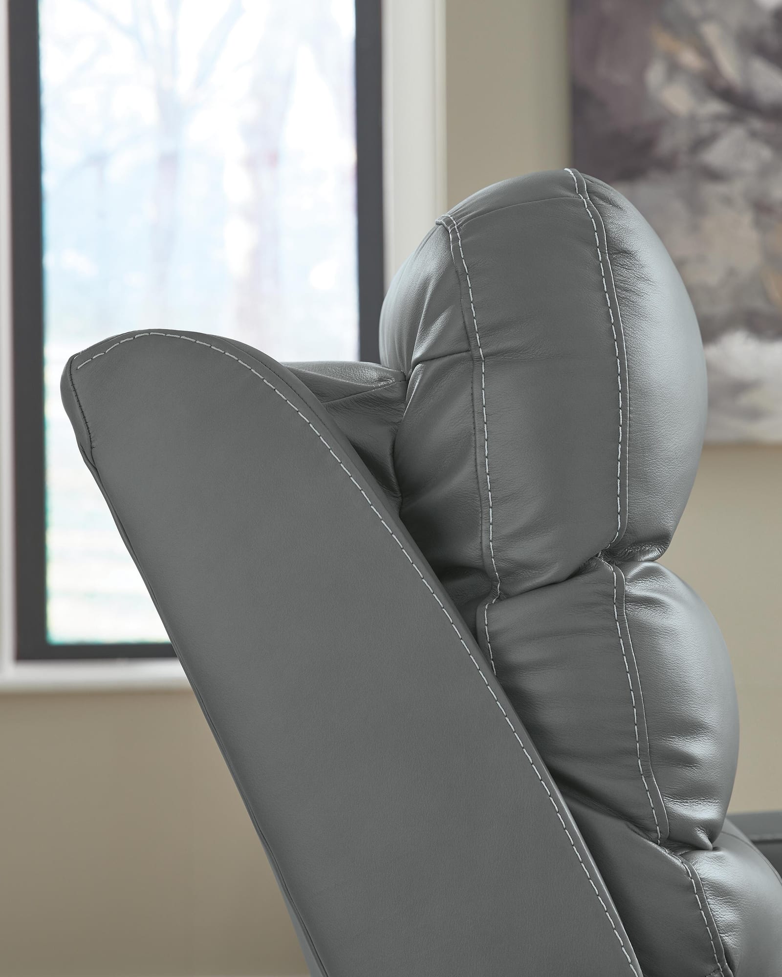 Pennacle Pier Tideon Leather Power Recliner from Ella Furniture