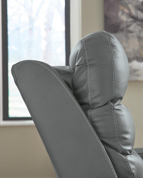 Pennacle Pier Tideon Leather Power Recliner from Ella Furniture