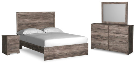 Ralinksi Gray Panel Bedroom Set from Ella Furniture