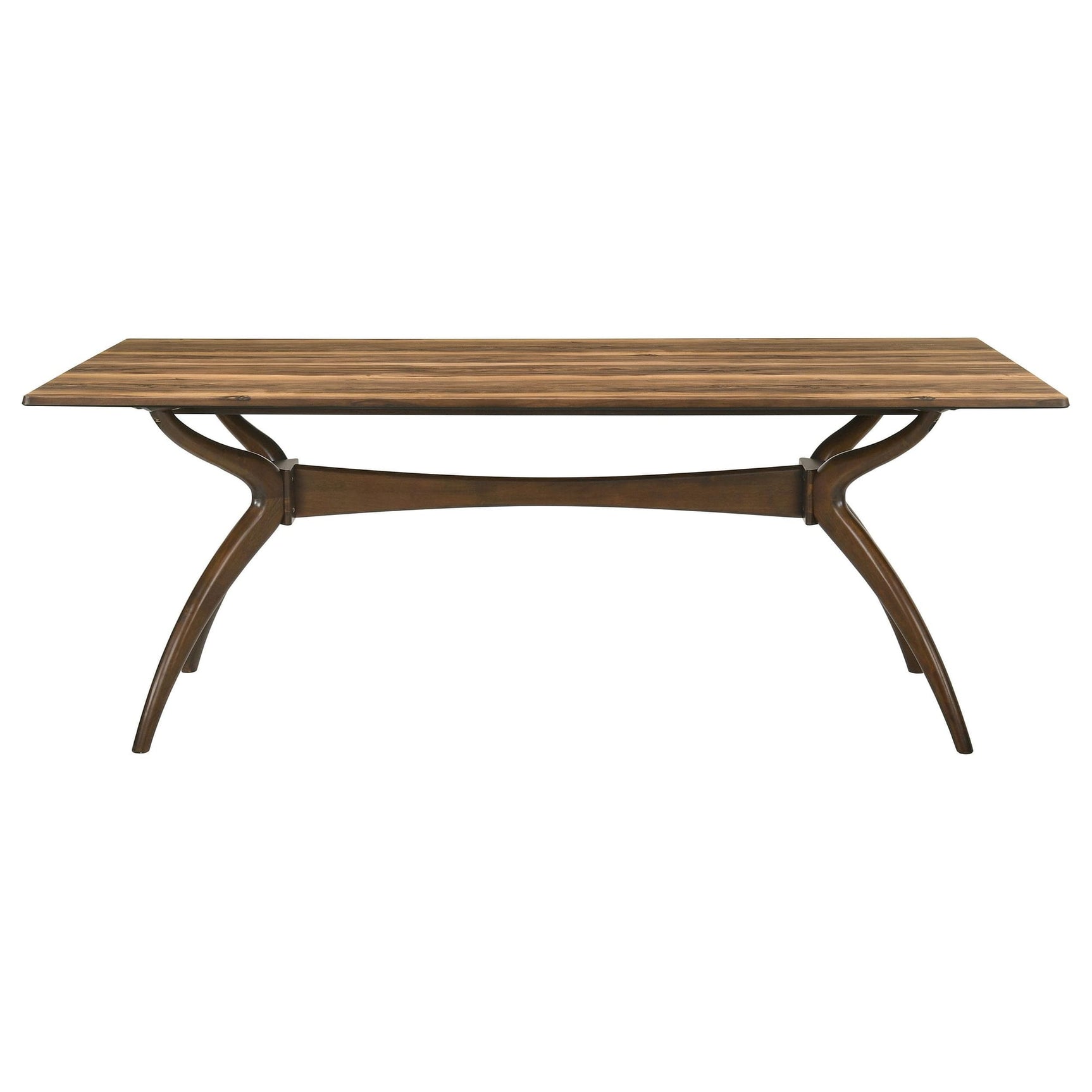 Randolph 79-inch Smart Top Rectangular Dining Table Sheesham and Brown view 2