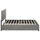 Reeves Upholstered Full Lift-Top Storage Platform Bed Grey view 9
