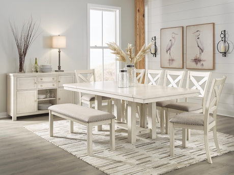 Robbinsdale Antique White Dining Set 2 view 6