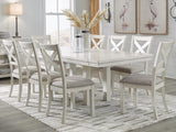 Robbinsdale Antique White Dining Set from Ella Furniture