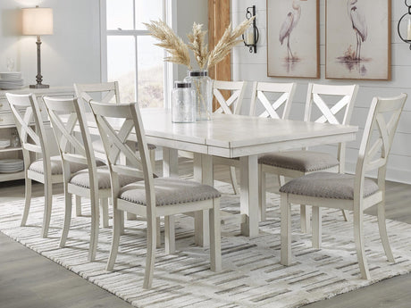 Robbinsdale Antique White Dining Set from Ella Furniture