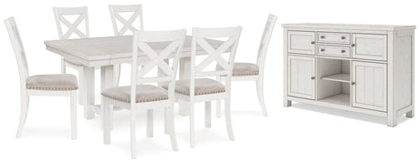 Robbinsdale Antique White Dining Set view 2