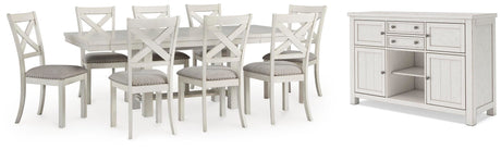 Robbinsdale Antique White Dining Set view 6