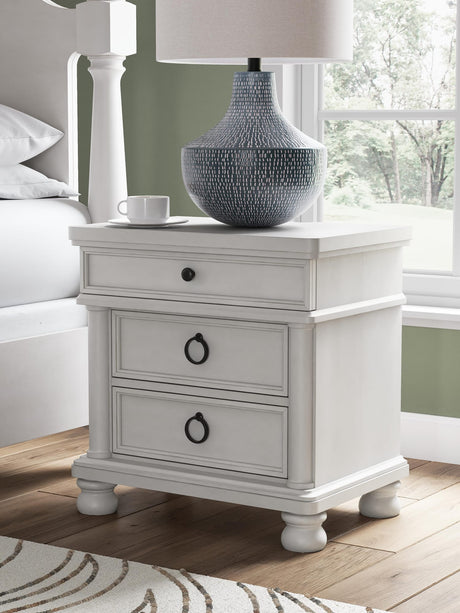 Rowlenstown Antique White Poster Bedroom Set view 25