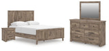 Rusticott Brown Panel Bedroom Set from Ella Furniture