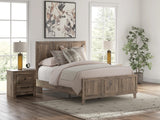 Rusticott Brown Panel Bedroom Set Queen 3: Bed, Dresser, Mirror from Ella Furniture