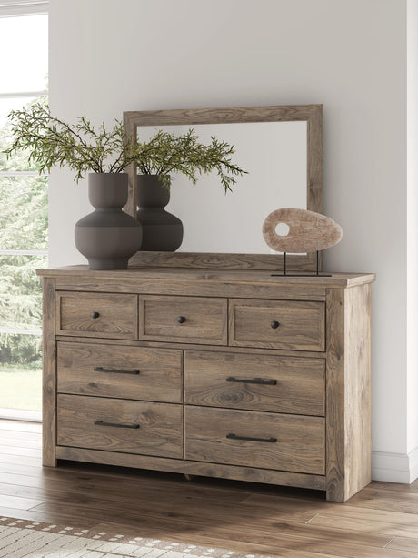 Rusticott Brown Poster Bedroom Set view 16
