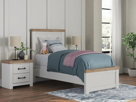 Savonport White/Brown Panel Bedroom Set view 4