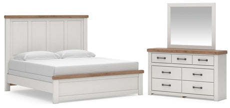 Savonport White/Brown Panel Bedroom Set view 48