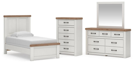Savonport White/Brown Panel Bedroom Set view 59