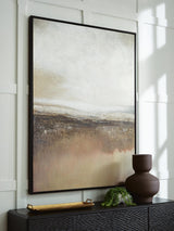 Siaking Brown/Gray/White Wall Art from Ella Furniture
