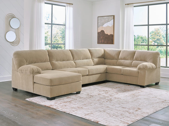 SimpleJoy Sand 3-Piece Sectional with Chaise from Ella Furniture