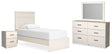Stelsie White Panel Bedroom Set view 2