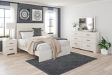 Stelsie White Panel Bedroom Set view 5