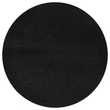 Strouse Contemporary Round Coffee Table in Black view 4