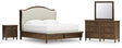 Sturlayne Brown Upholstered Panel Bedroom Set view 2
