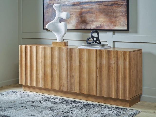 Timkins White Washed Accent Cabinet from Ella Furniture
