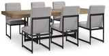 Tomtyn Light Brown Dining Set view 3