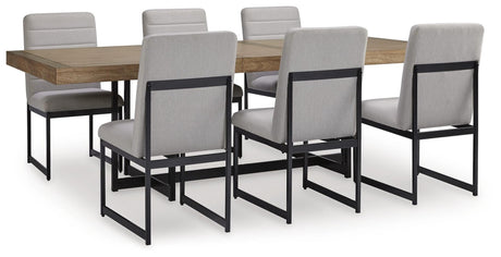 Tomtyn Light Brown Dining Set view 3
