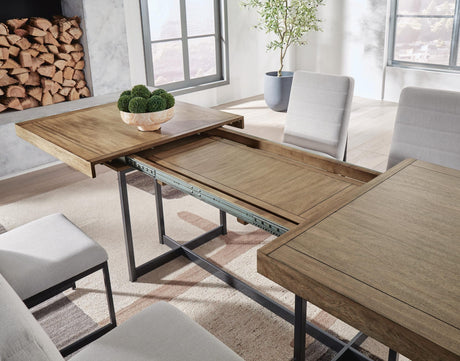 Tomtyn Light Brown Dining Set view 6
