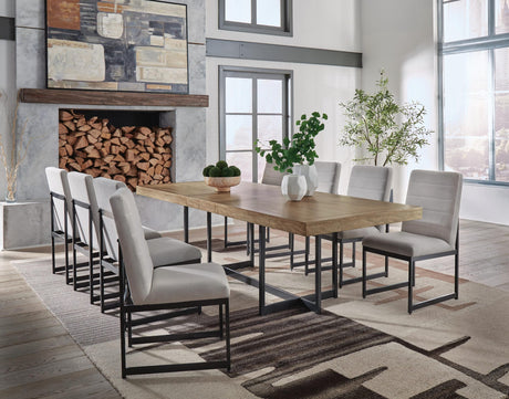 Tomtyn Light Brown Dining Set view 7