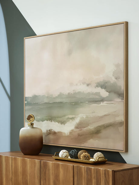 Vallus Blush/Green/Gray Wall Art from Ella Furniture