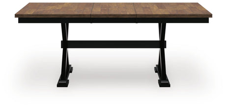 Wildenauer Brown/Black Dining Set view 13