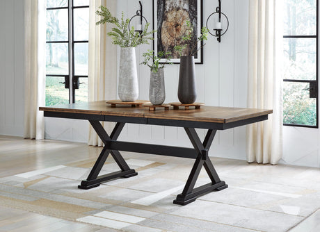 Wildenauer Brown/Black Dining Set view 16
