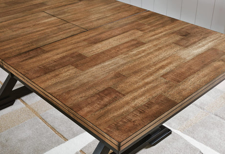 Wildenauer Brown/Black Dining Set detail view