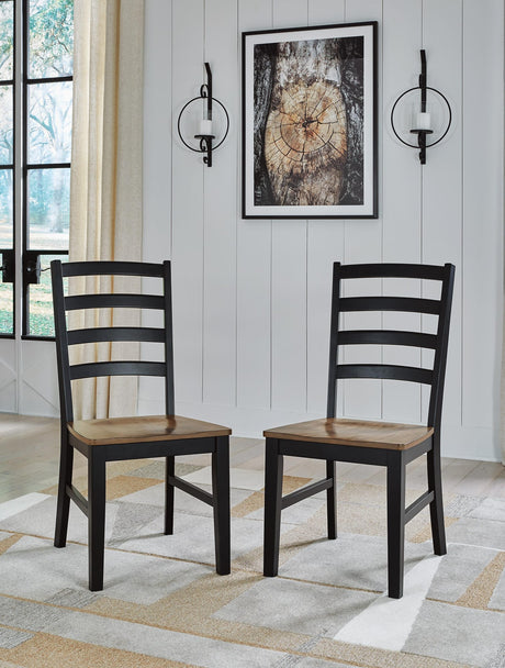 Wildenauer Brown/Black Dining Set view 20
