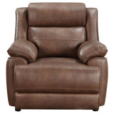 Ellington 3-piece Upholstered Padded Arm Sofa Set Dark Brown 508281-S3 - Ella Furniture