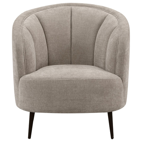 Ellorie 3-piece Upholstered Curved Sofa Set Beige 504837-S3 - Ella Furniture