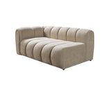 Elly Sand Boucle Raf Sectional - Ella Furniture