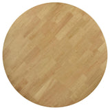 Elowen Round Solid Wood Dining Table Light Walnut 108440 - Ella Furniture