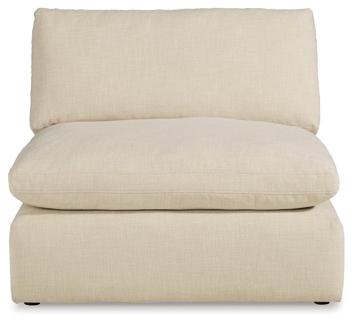 Elyza Linen 3-Piece Sectional With Ottoman PKG012966 - 10006S4 | 1000608 - Ella Furniture