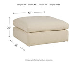 Elyza Linen 5-Piece Sectional With Ottoman PKG012969 - 10006S7 | 1000608 - Ella Furniture