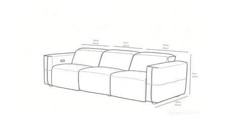 Ember Brown Italian Leather Match 2-Piece Power Reclining Sofa and Loveseat Set view 20