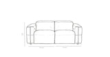 Ember Brown Italian Leather Match 2-Piece Power Reclining Sofa and Loveseat Set view 21