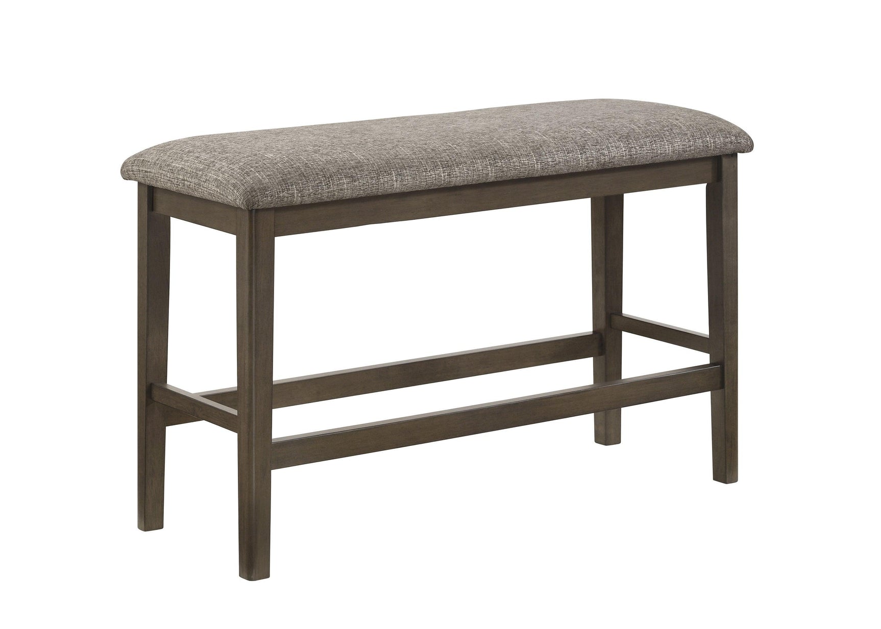 Ember Brown Modern Solid Wood And Veneers Fabric Counter Height Dining Room Set - Ella Furniture