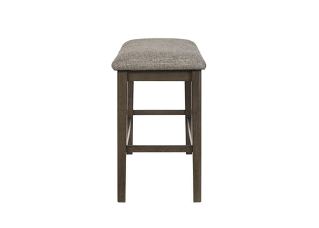 Ember Brown Modern Solid Wood And Veneers Fabric Counter Height Dining Room Set - Ella Furniture