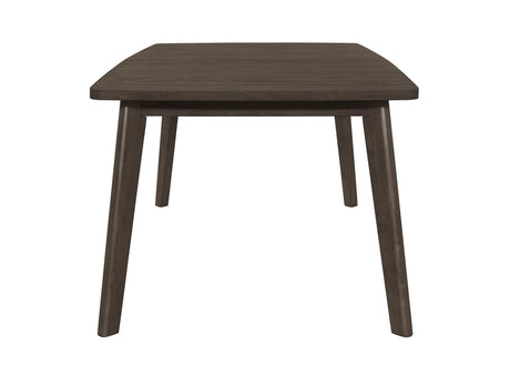 Ember Brown Transitional Wood And Veneers Dining Room Set - Ella Furniture